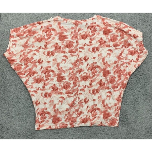 Women's Wonderly Studios Butterfly Shape Short Sleeve Blouse / Top / Shirt Large - Picture 5 of 12